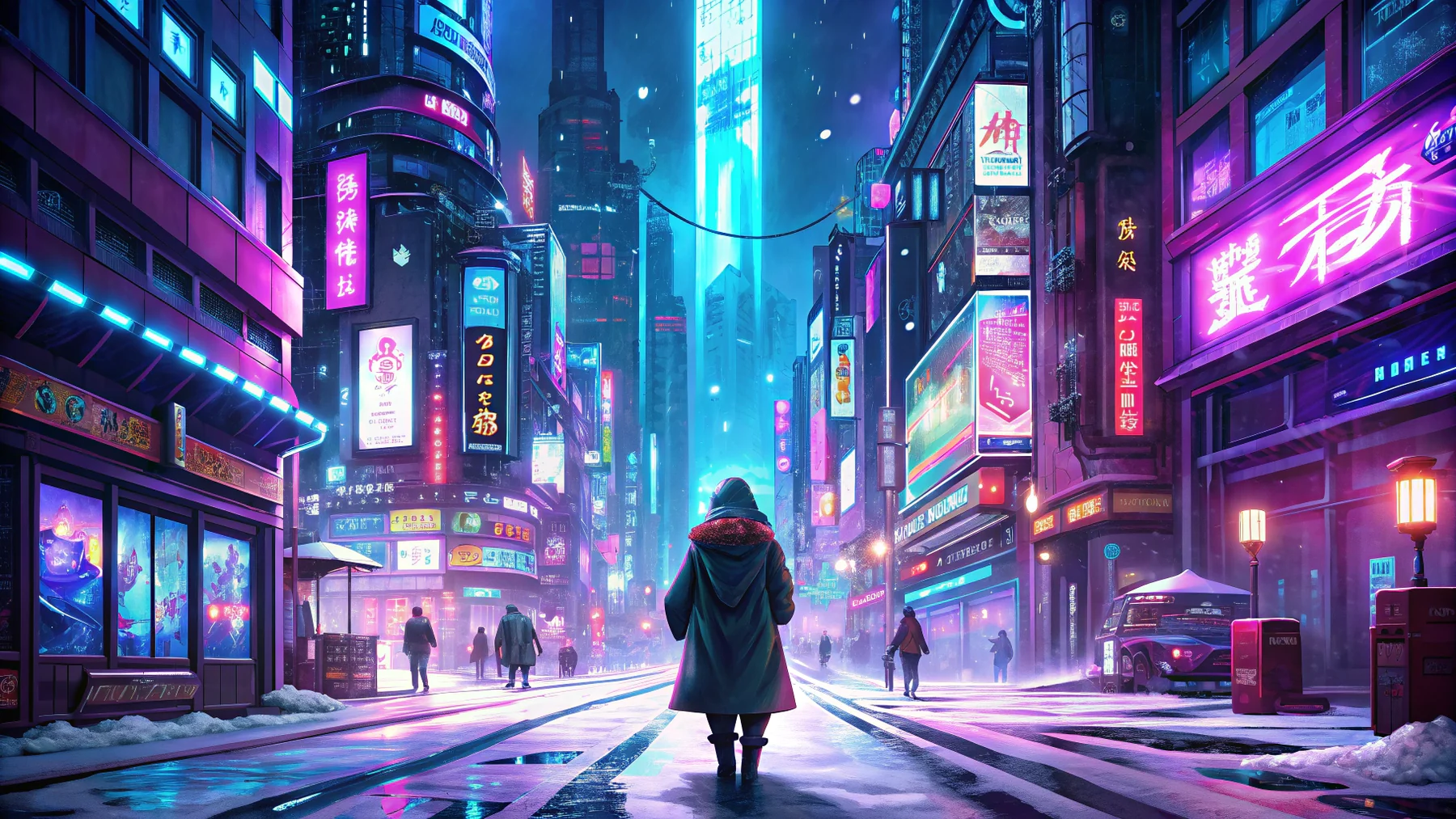 Neon Akışı online yapboz görseli
