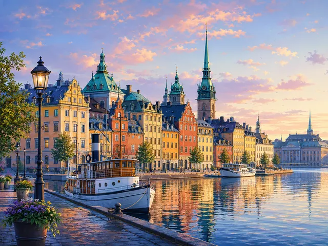Stockholm Akşamı online puzzle
