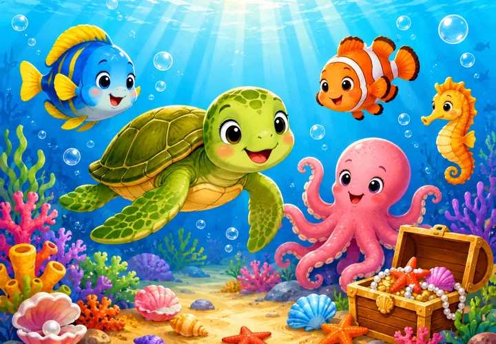 Deniz Altı Arkadaşları online puzzle