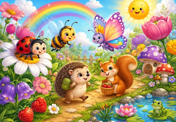 Gökkuşağı Bahçesi online puzzle